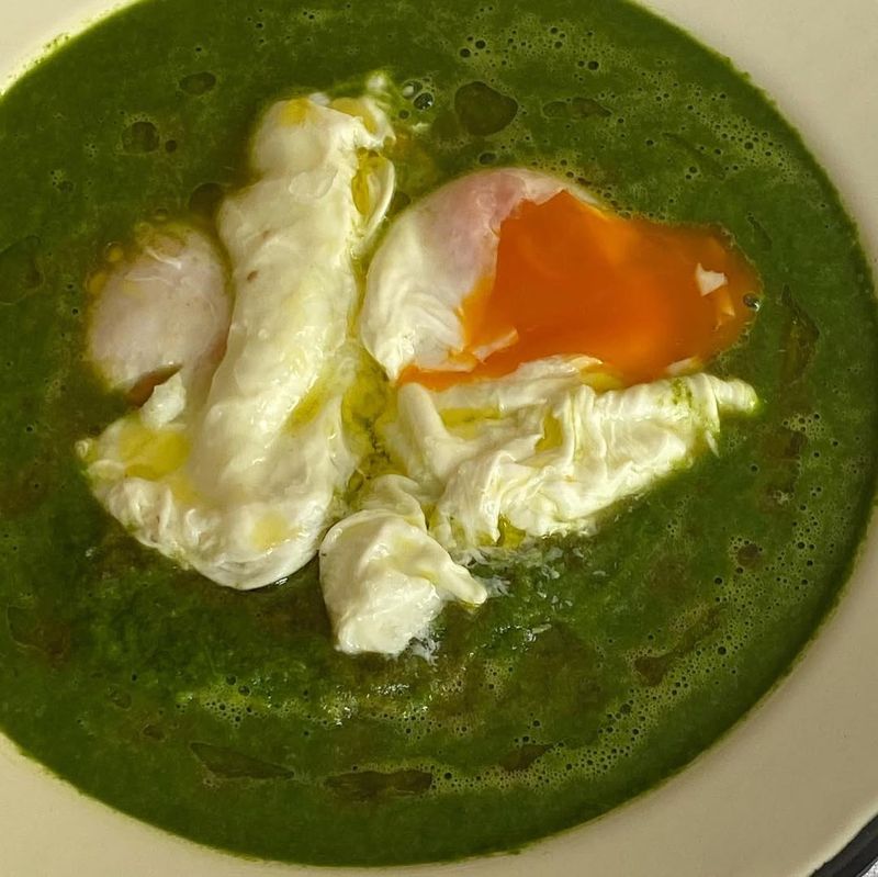 Blanched Spinach With Butter