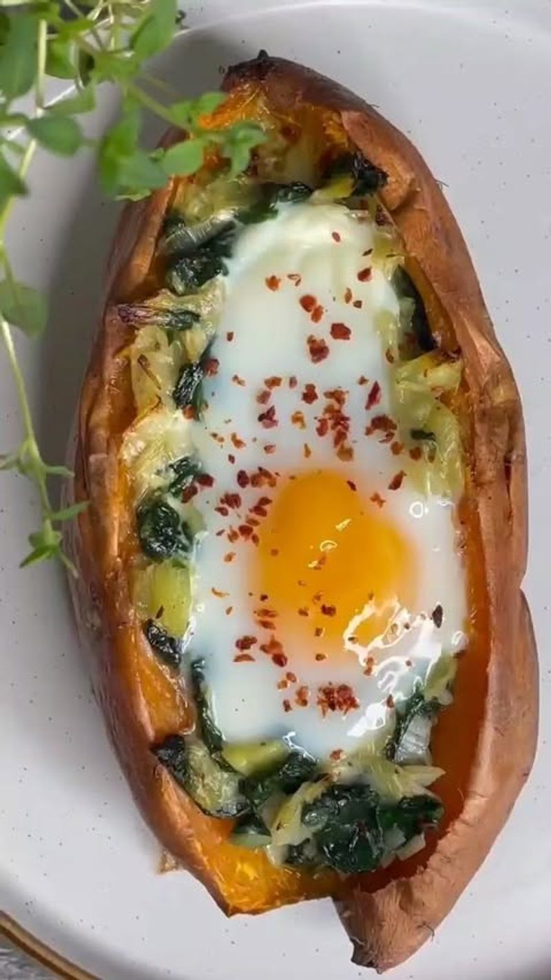 Spinach & Potato Bake