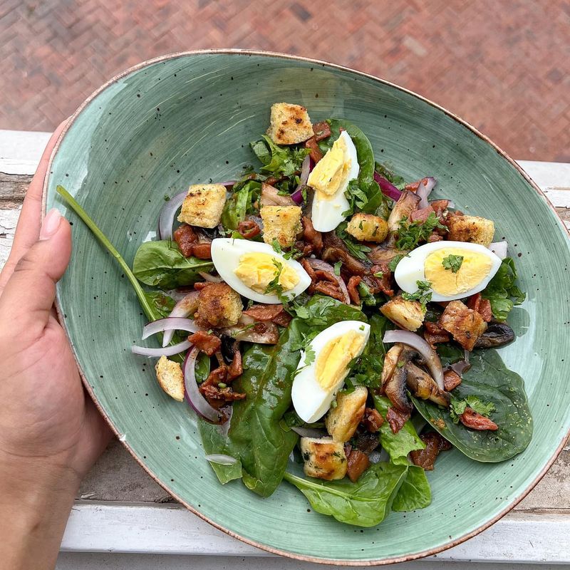 Spinach & Bacon Sauté