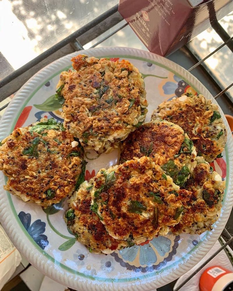 Spinach & Quinoa Patties
