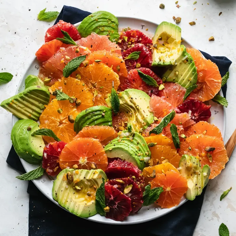 Herb And Citrus Avocado Bowl