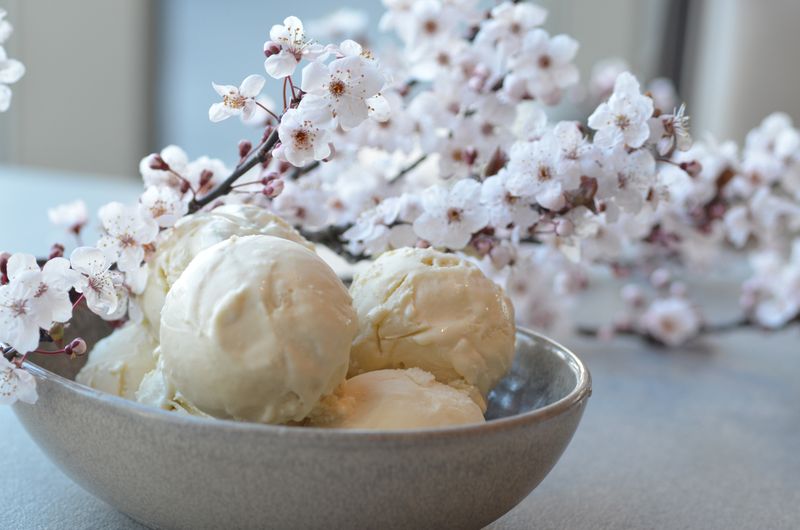 Cherry Blossom Ice Cream