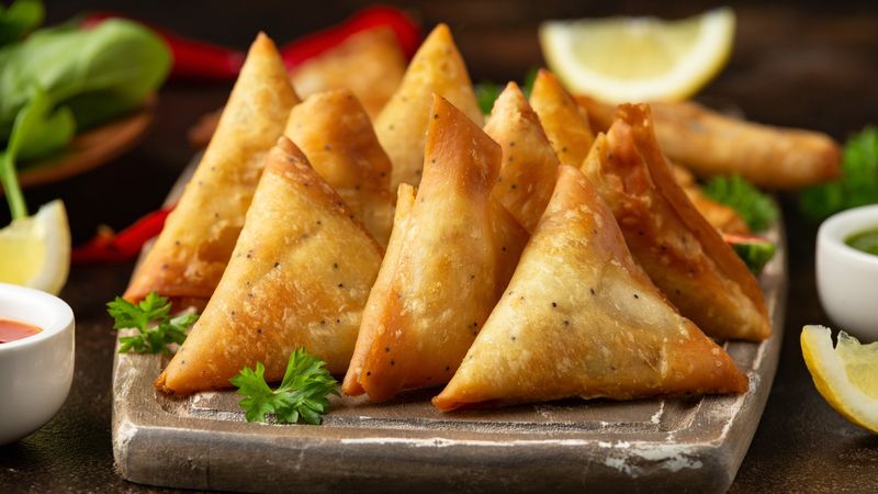 Step 9: Fry The Samosas