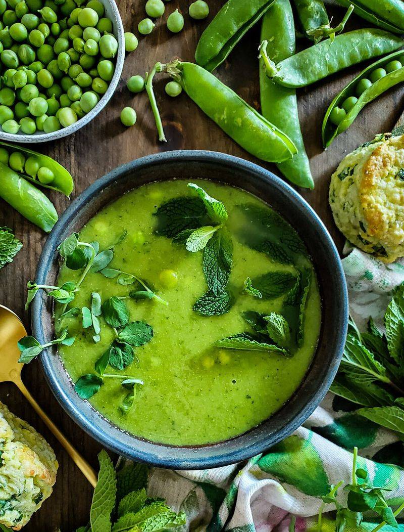 Pea and Mint Soup