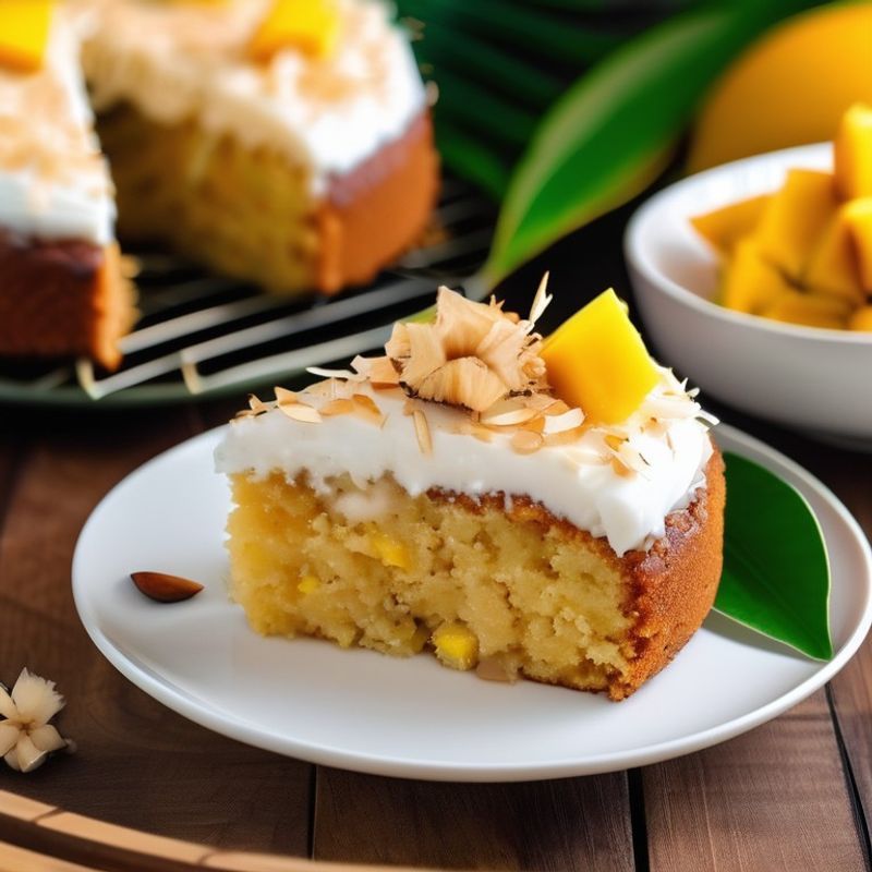Mango Coconut Cake