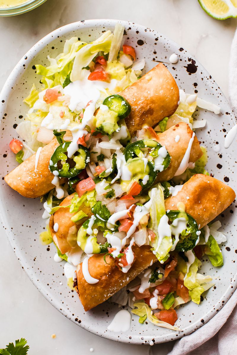 Mini Chicken Taquitos