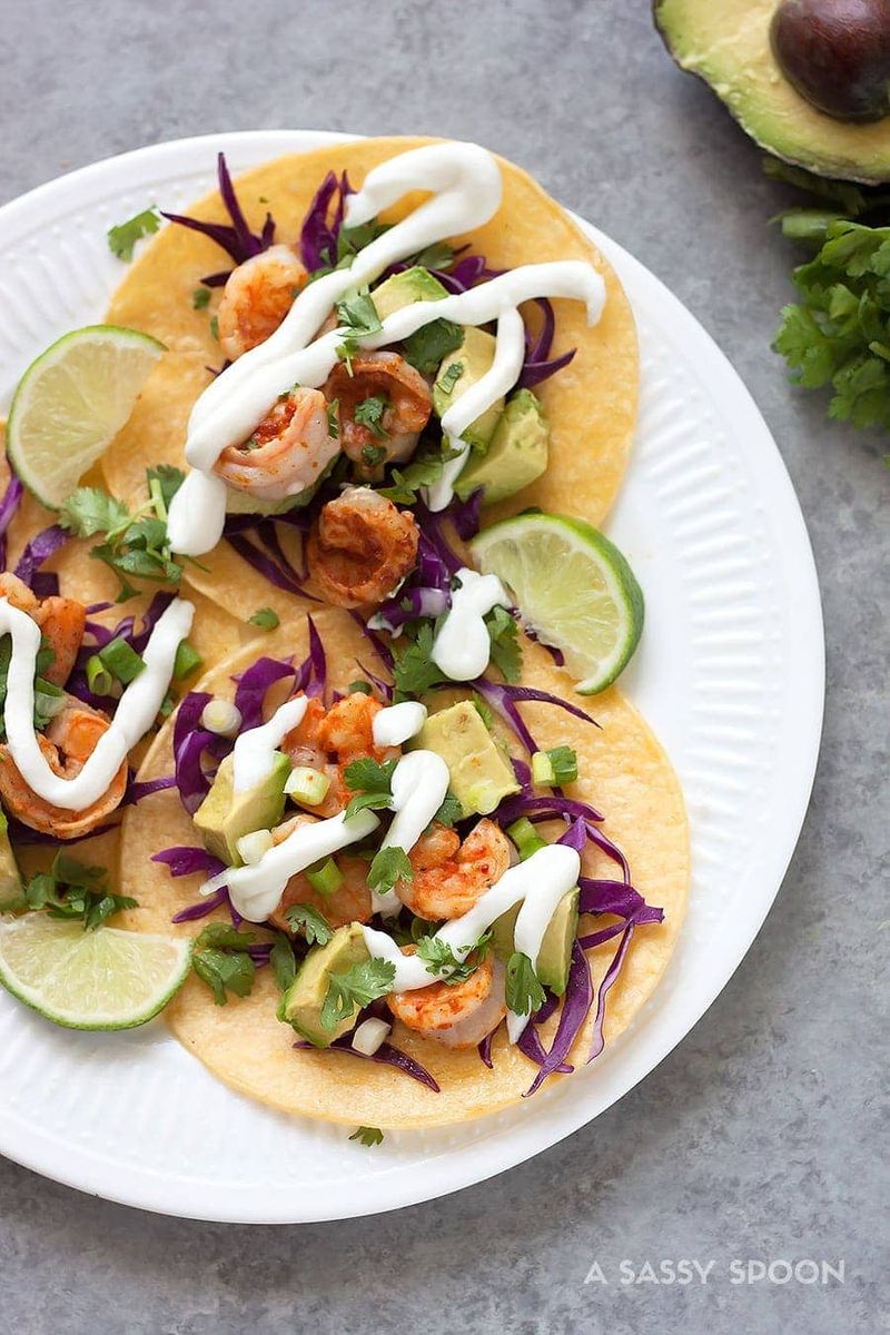 Tequila Lime Shrimp Tacos