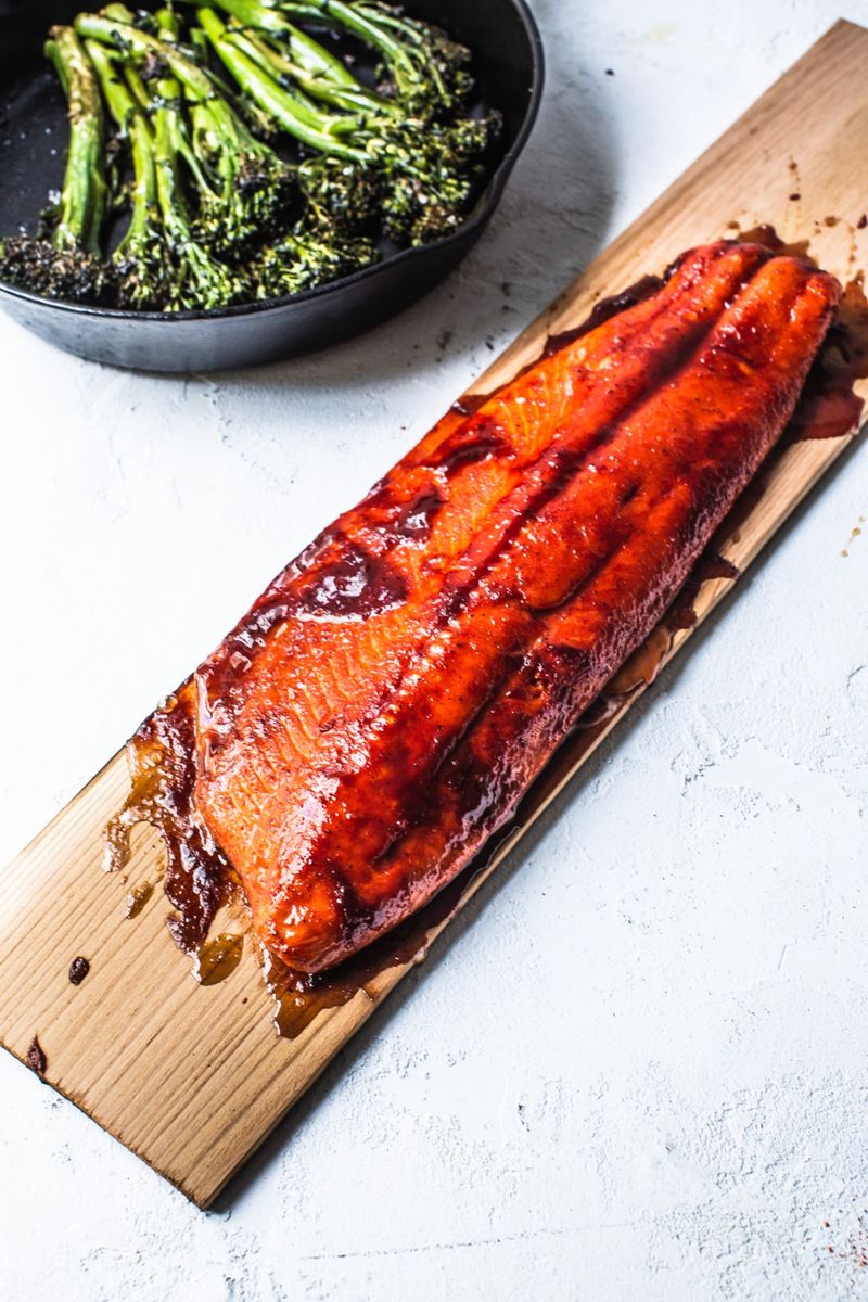 Grilled Cedar Plank Salmon