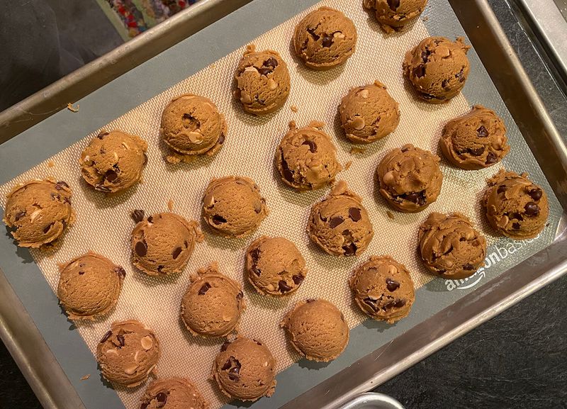 Crowding The Baking Sheet