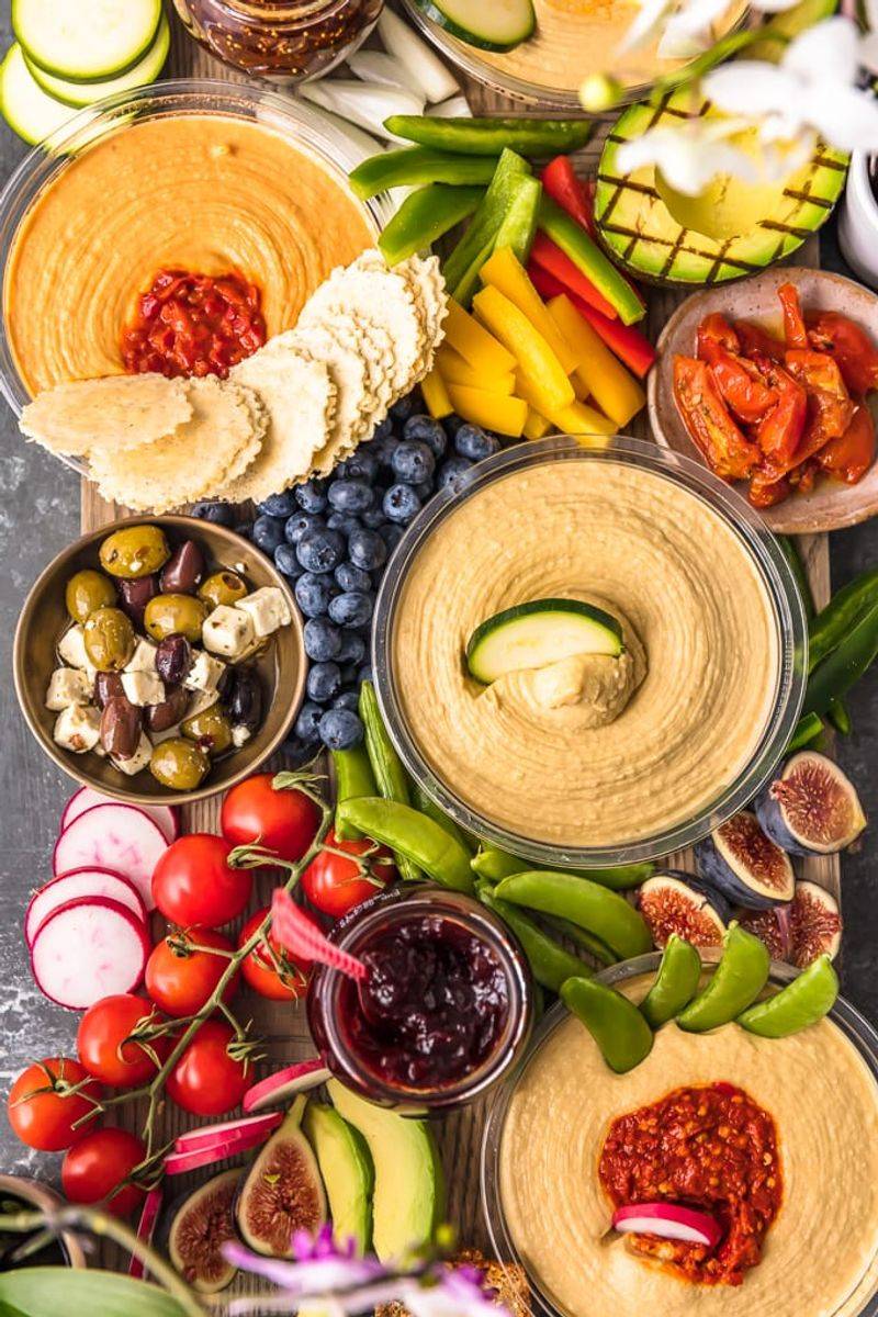 Swap Packaged Snacks For Fresh Veggies And Hummus