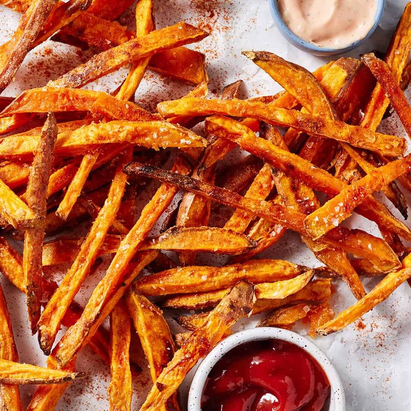 Swap French Fries For Sweet Potato Fries