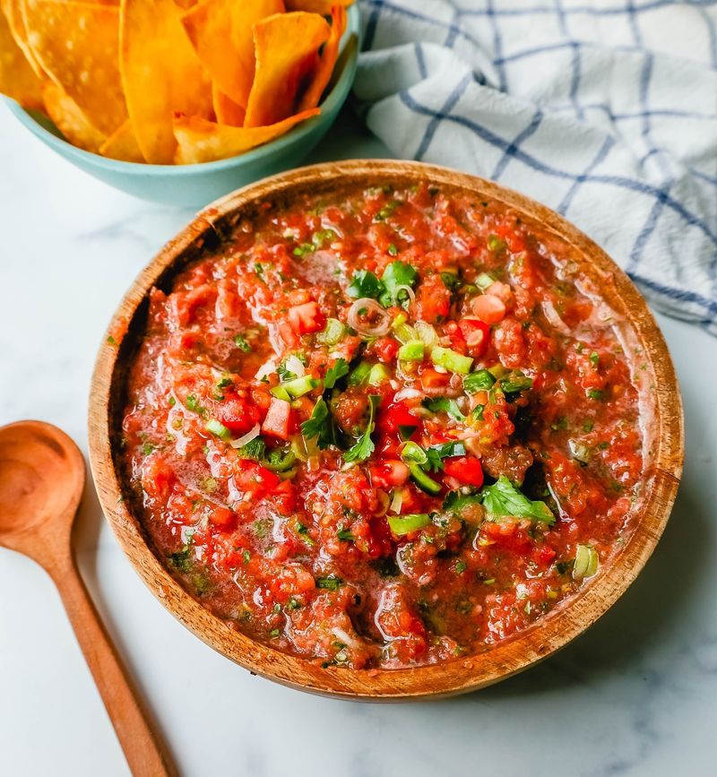 Swap Creamy Dips For Salsa