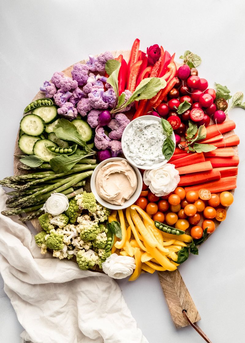 Veggie-Lover’s Rainbow Board