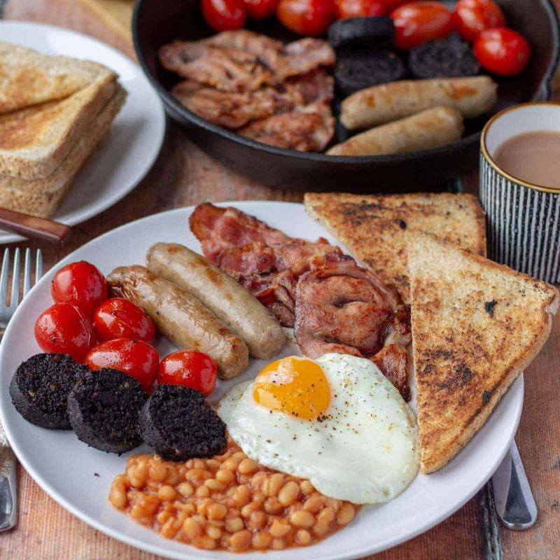Full English Breakfast From England