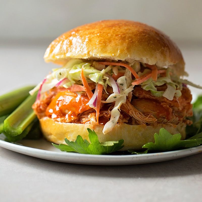 Buffalo Giant Chicken Sliders