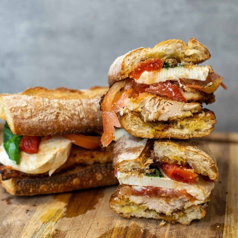 Crispy Chicken Cutlet With Fresh Mozzarella