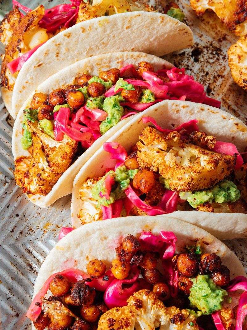 Smoky Roasted Cauliflower Tacos