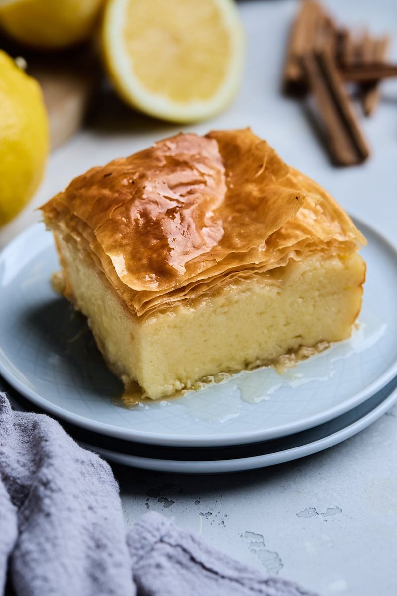 Galaktoboureko (Custard Pie With Syrup)