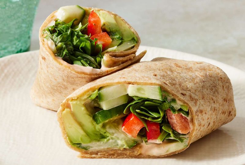 Avocado Tortilla Wraps