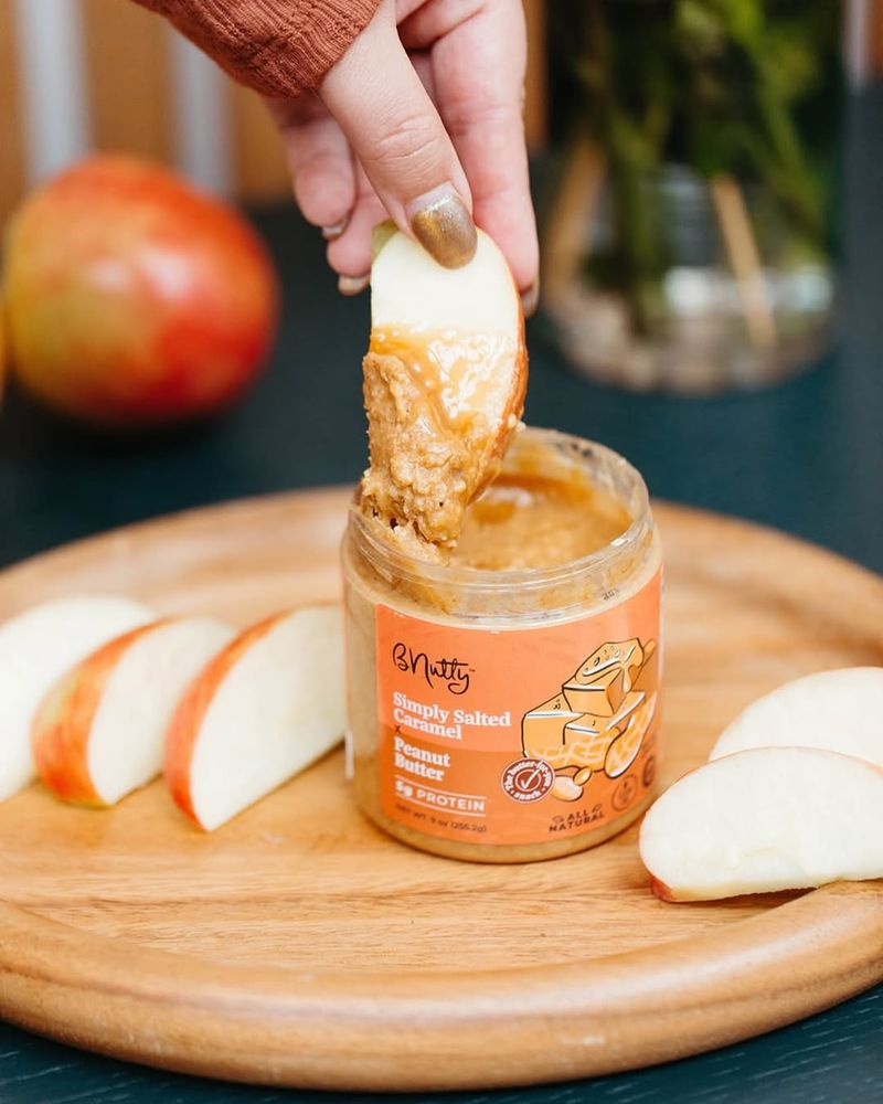Peanut Butter With Apple Slices