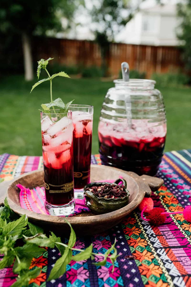 Agua De Jamaica (Hibiscus Tea)