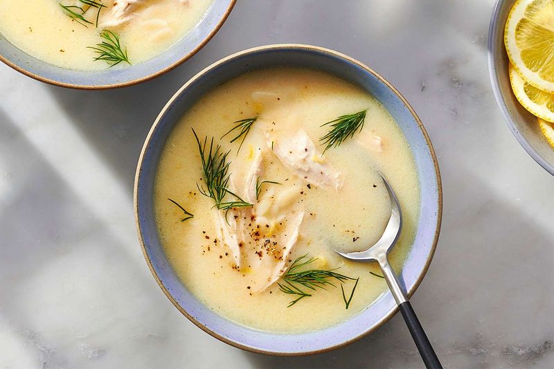 Avgolemono Soup (Egg-Lemon Chicken Soup)