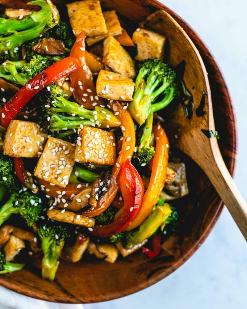 Snappy Stir-Fried Tofu
