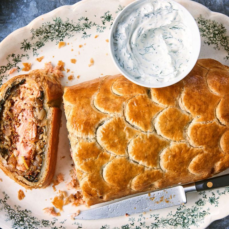 Salmon Coulibiac