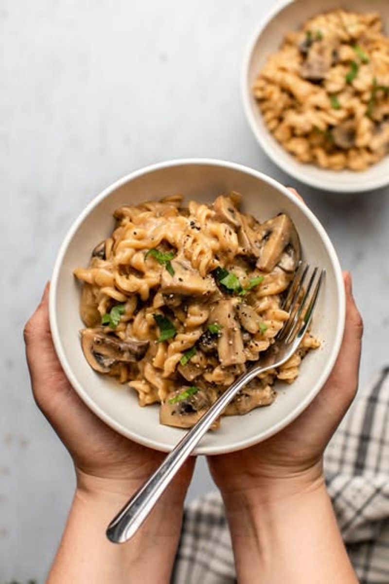 Mushroom Stroganoff