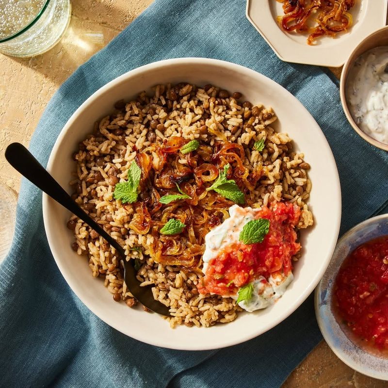 Lebanese Mujadara