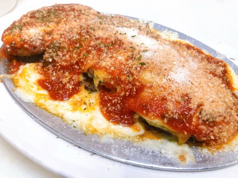 Eggplant Parmesan (Lenten Version)