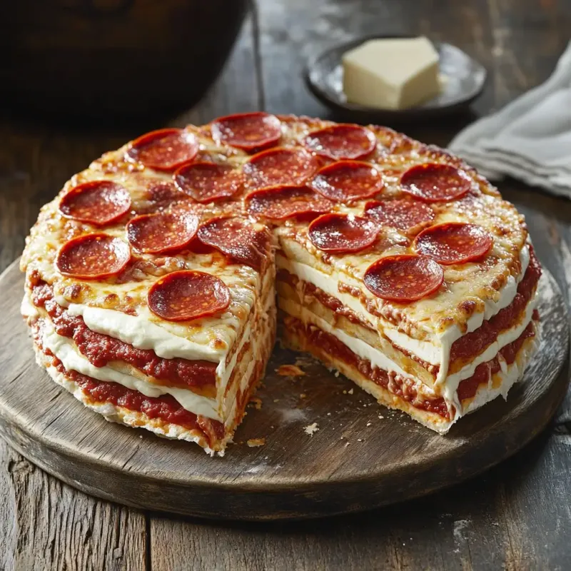 Pepperoni Tower