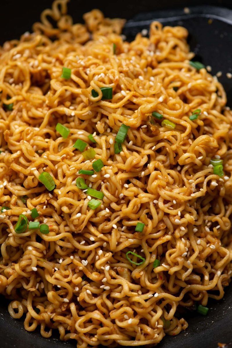 Garlic Butter Ramen Noodles