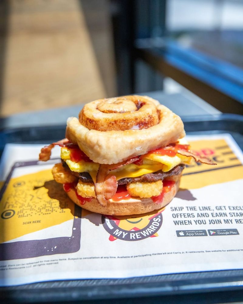 WIN: Carl's Jr. Breakfast Burger
