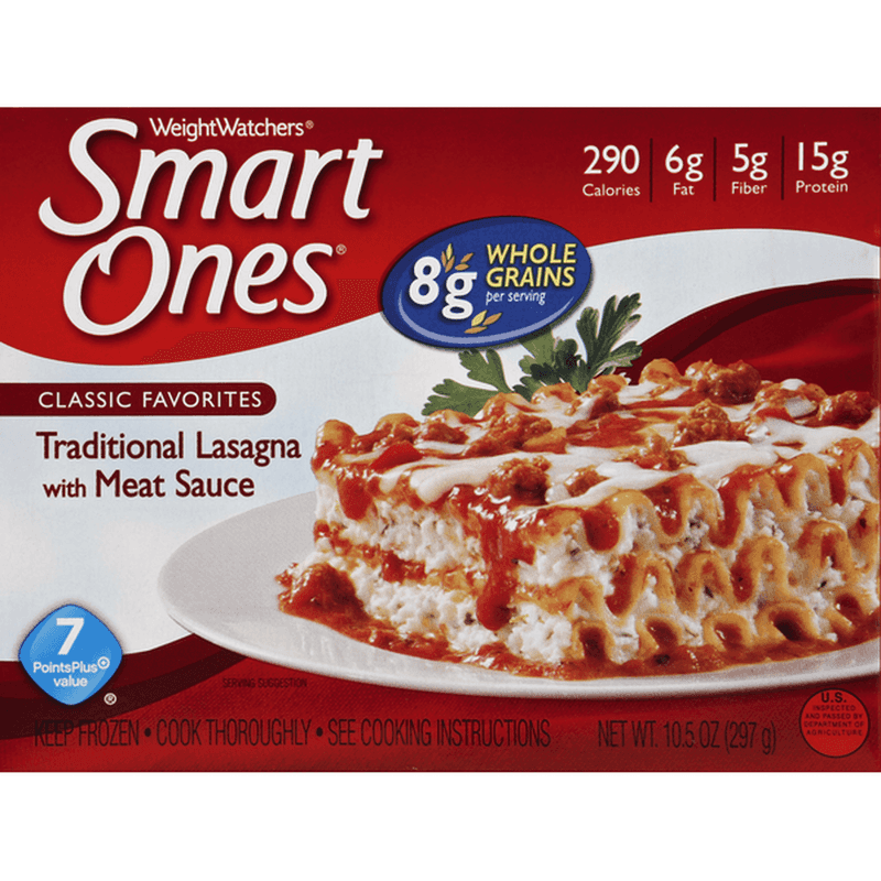 Smart Ones Traditional Lasagna With Meat Sauce