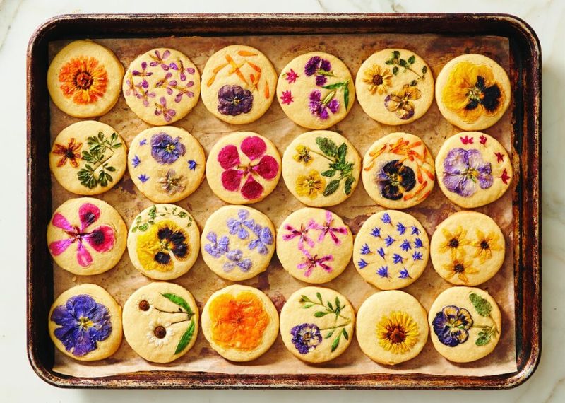 Botanical Cookie Imprints
