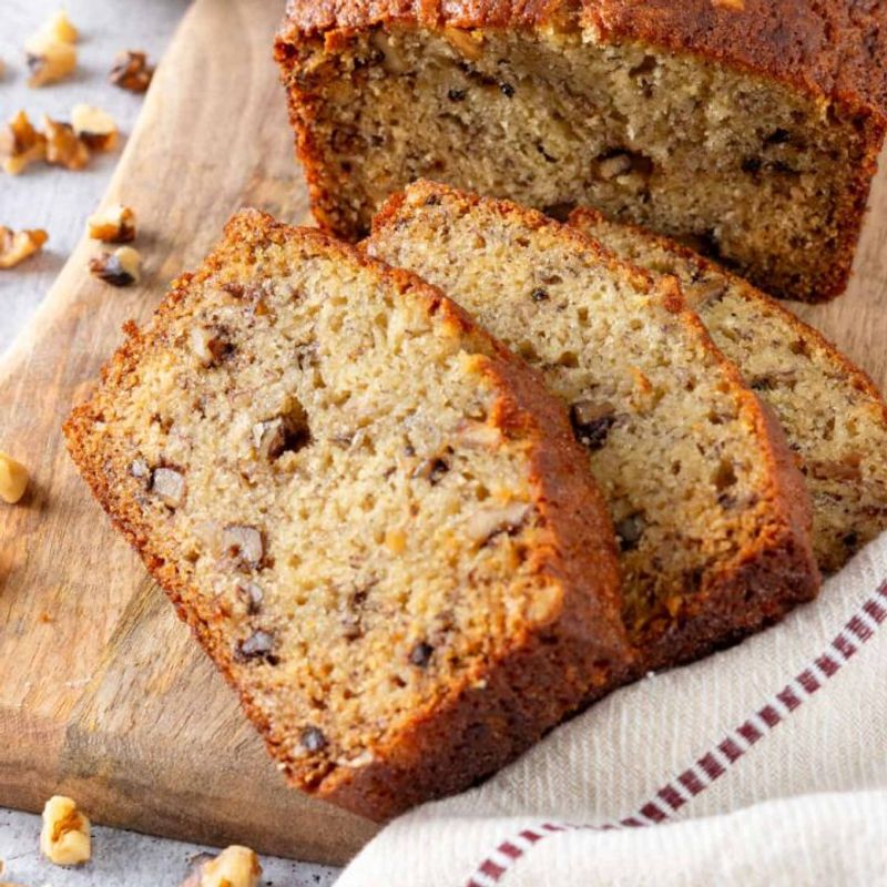 Moist Banana Bread Loaf
