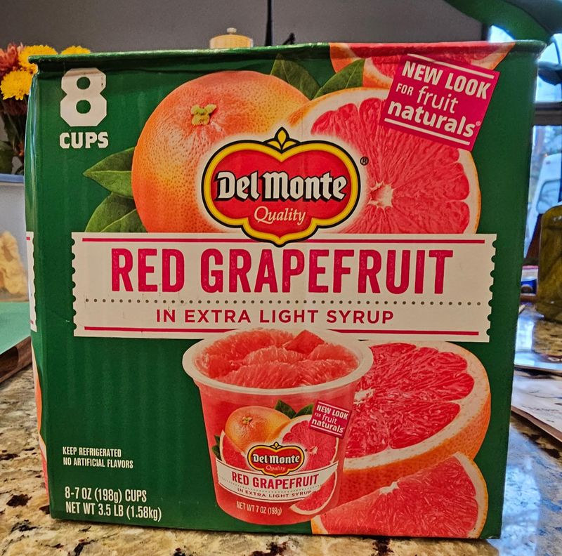 Red Grapefruit Cups
