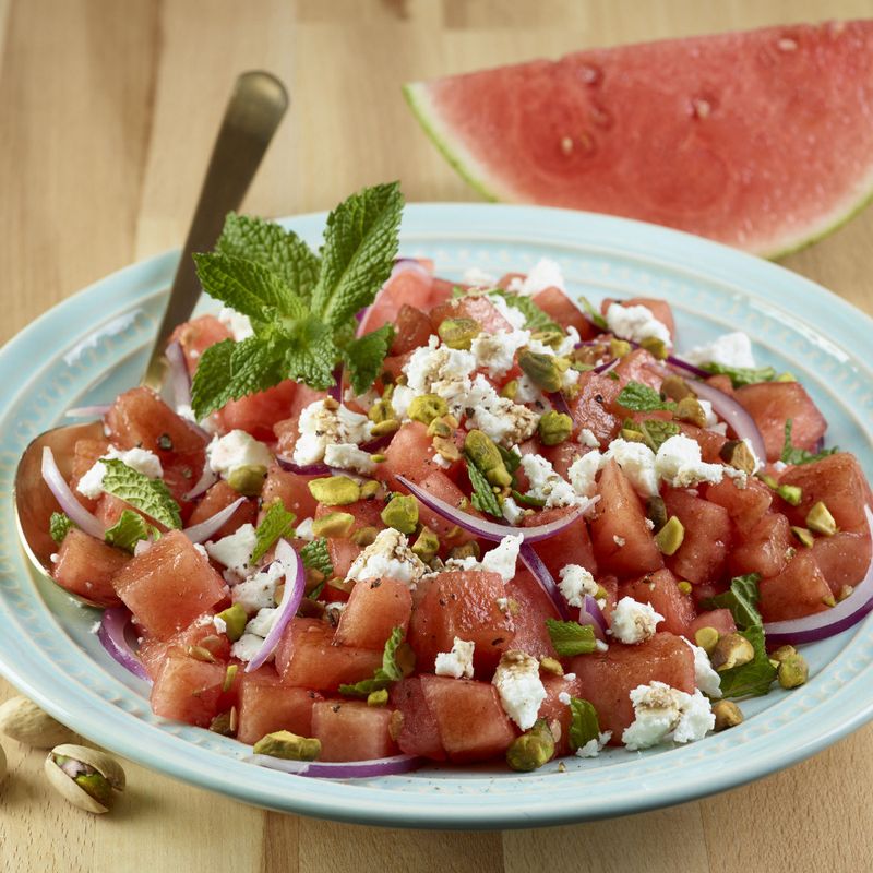 Watermelon Feta Salad With A Twist
