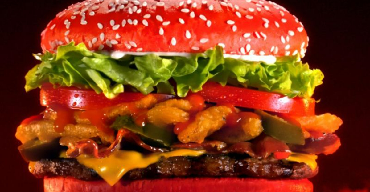 bad and horrible fast food burgers