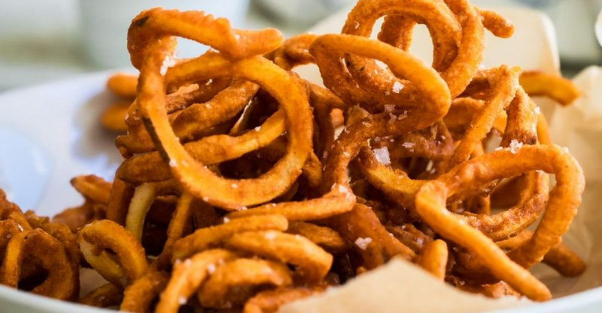 restaurant curly fries tricks
