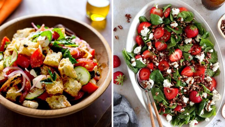 12 Fresh & Flavor-Packed Salads (Including 5 You’ll Never Get Tired Of)