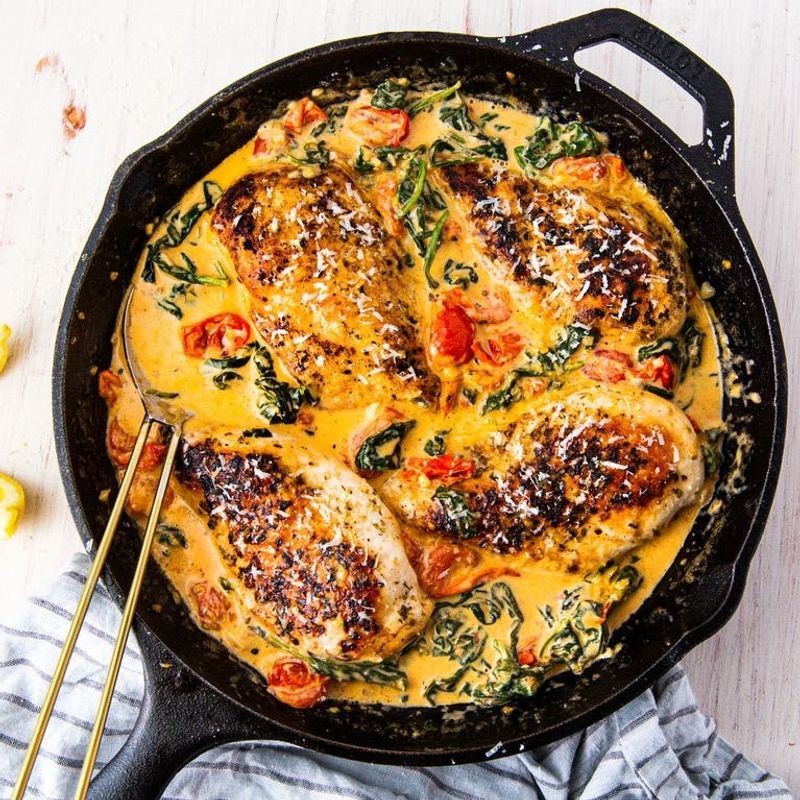 One-Pot Creamy Tuscan Chicken