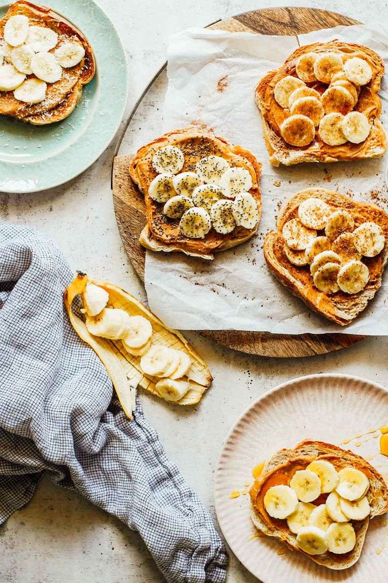 Peanut Butter Banana Toast