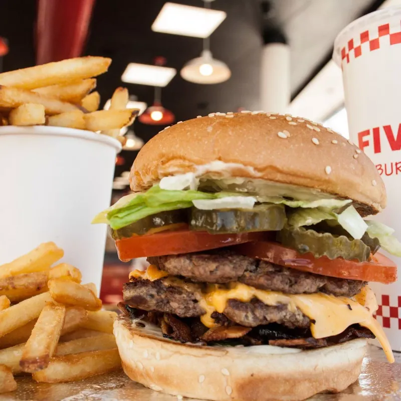 Five Guys' Bacon Cheeseburger Reigns Supreme