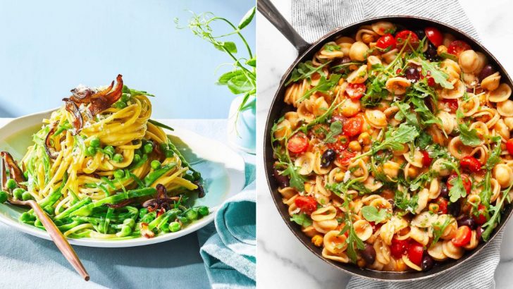 14 Fresh Spring Pasta Recipes You Can Make In 30 Minutes Or Less