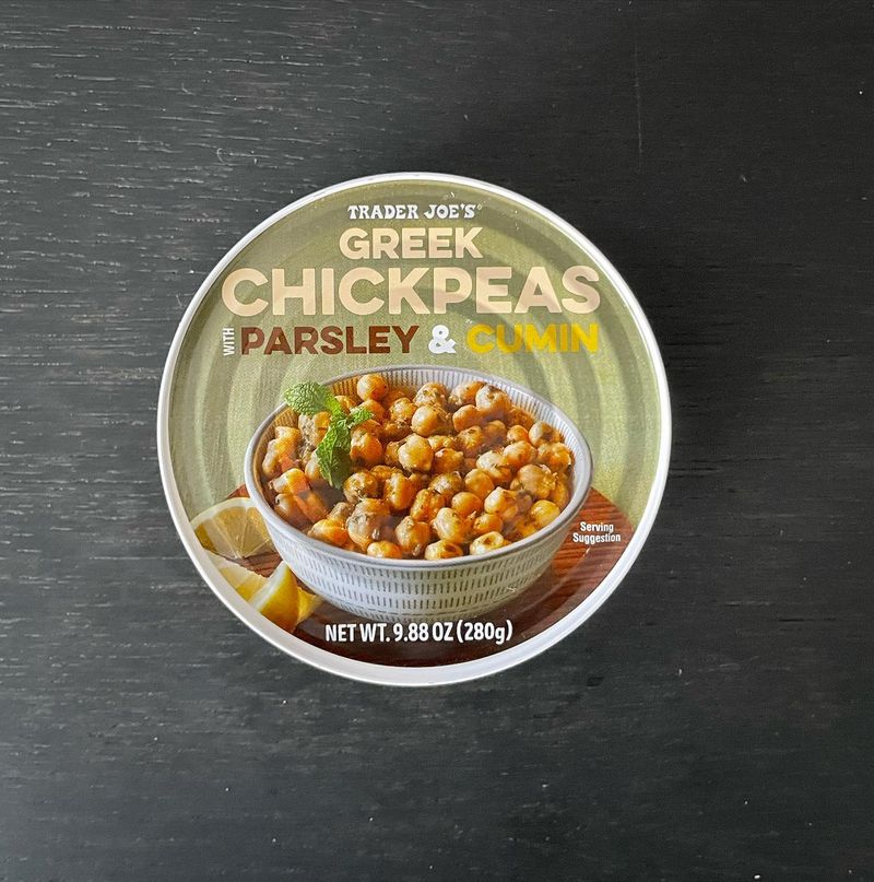 Greek Chickpeas With Parsley & Cumin