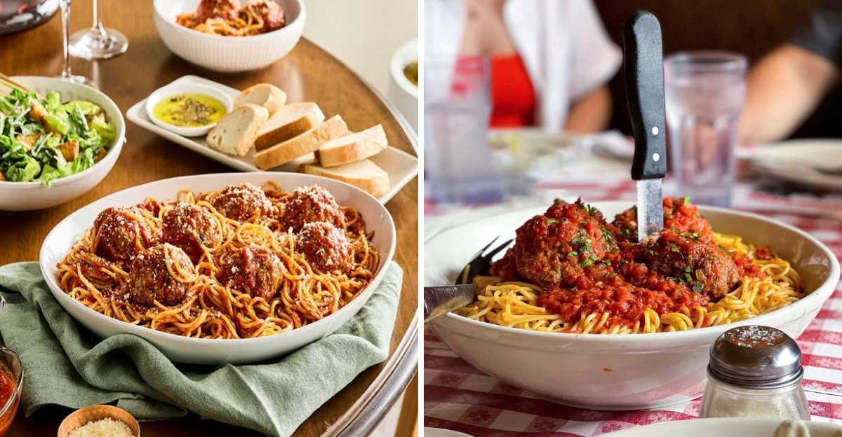 spaghetti and meatballs