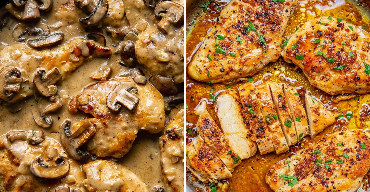 basic and amazing chicken breast dishes