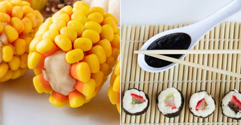 food-shaped cookies